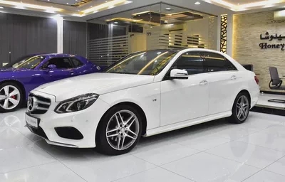 EXCELLENT DEAL for our Mercedes Benz E300 ( 2014 Model ) in White Color GCC Specs-1