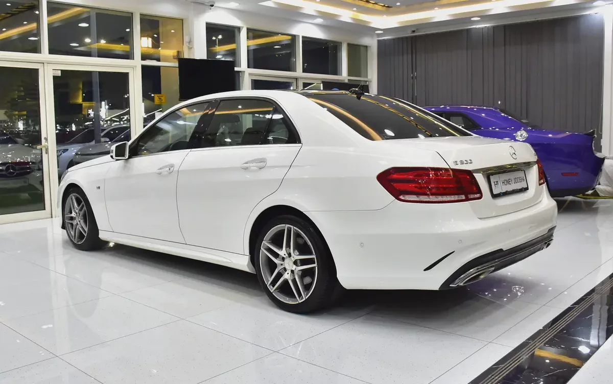 EXCELLENT DEAL for our Mercedes Benz E300 ( 2014 Model ) in White Color GCC Specs-6-6