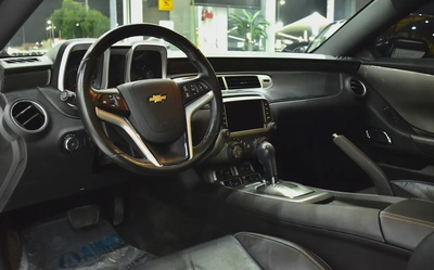 EXCELLENT DEAL for our Chevrolet Camaro RS ( 2014 Model ) in Black Color GCC Specs-10
