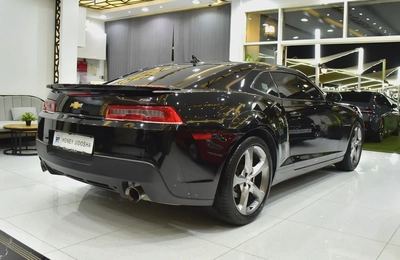 EXCELLENT DEAL for our Chevrolet Camaro RS ( 2014 Model ) in Black Color GCC Specs-5
