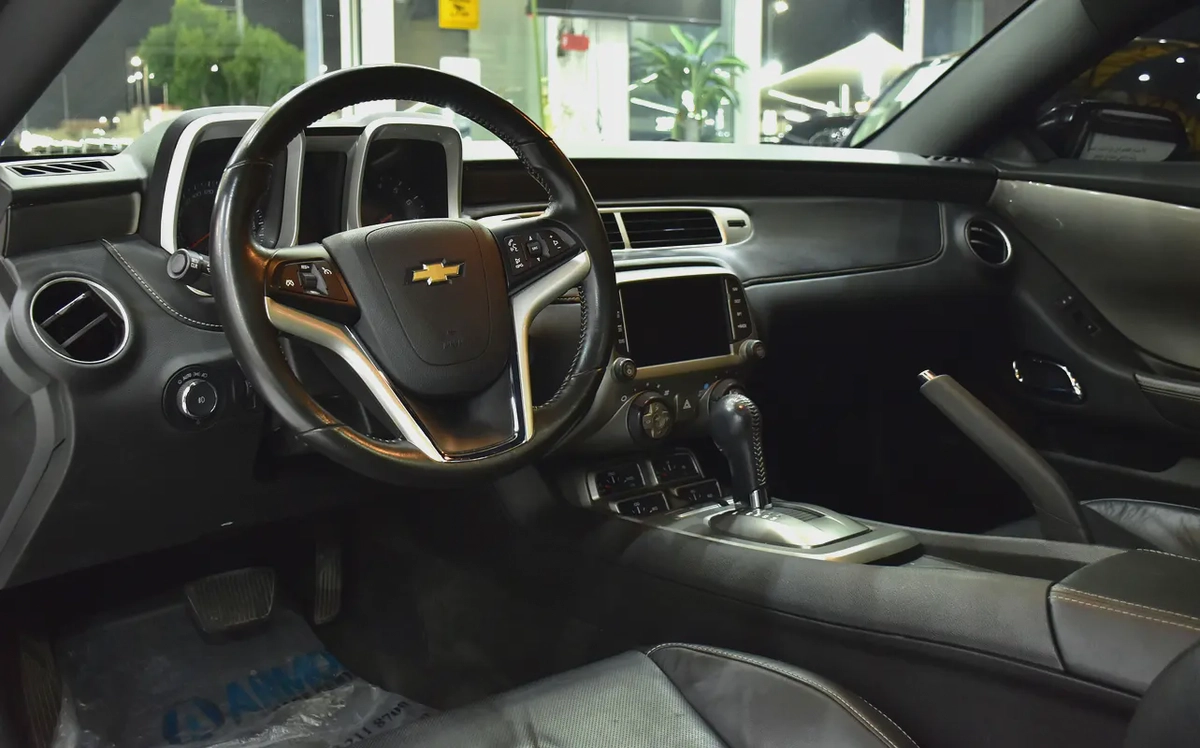 EXCELLENT DEAL for our Chevrolet Camaro RS ( 2014 Model ) in Black Color GCC Specs-10-10