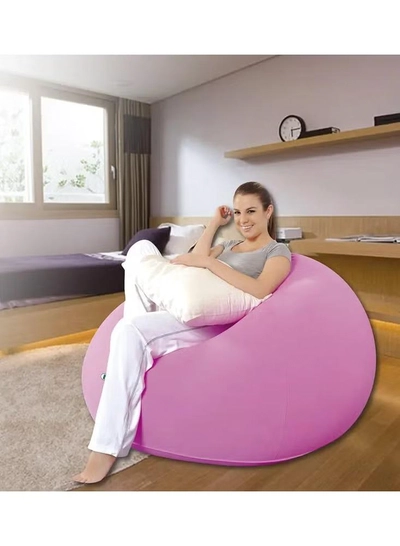 DubaiGallery Inflatable Lazy Living Room Sofa Air Beanbag Multicolour 105 x 105 x 65cm-0
