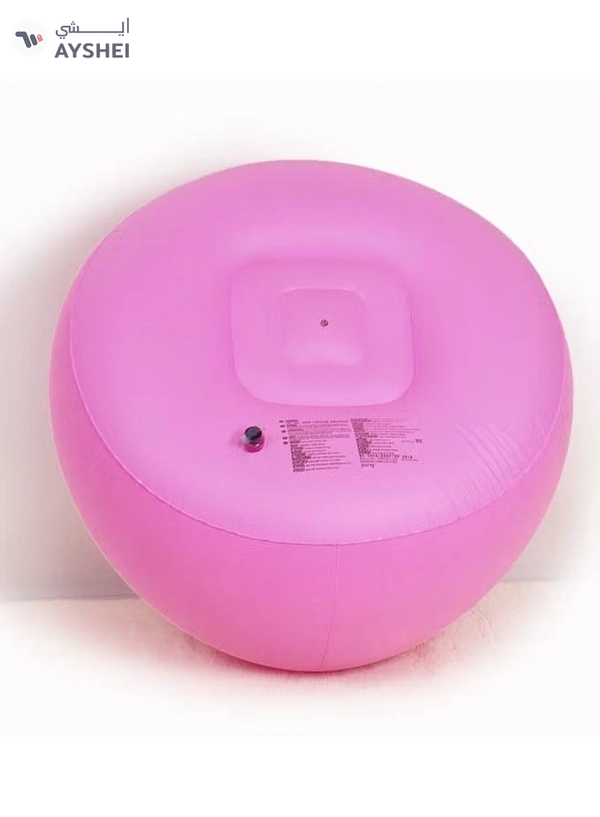 DubaiGallery Inflatable Lazy Living Room Sofa Air Beanbag Multicolour 105 x 105 x 65cm