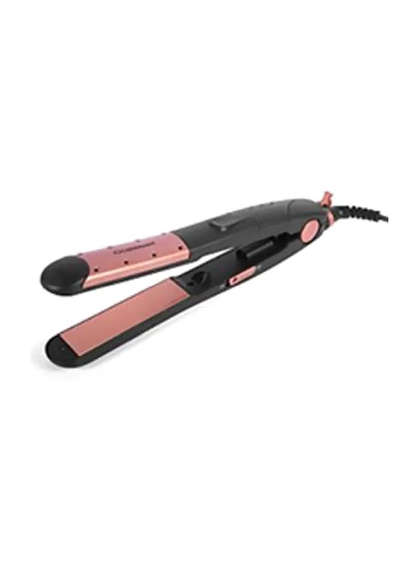 Olsenmark Ceramic Coated Hair Straightener Black/Pink 800grams