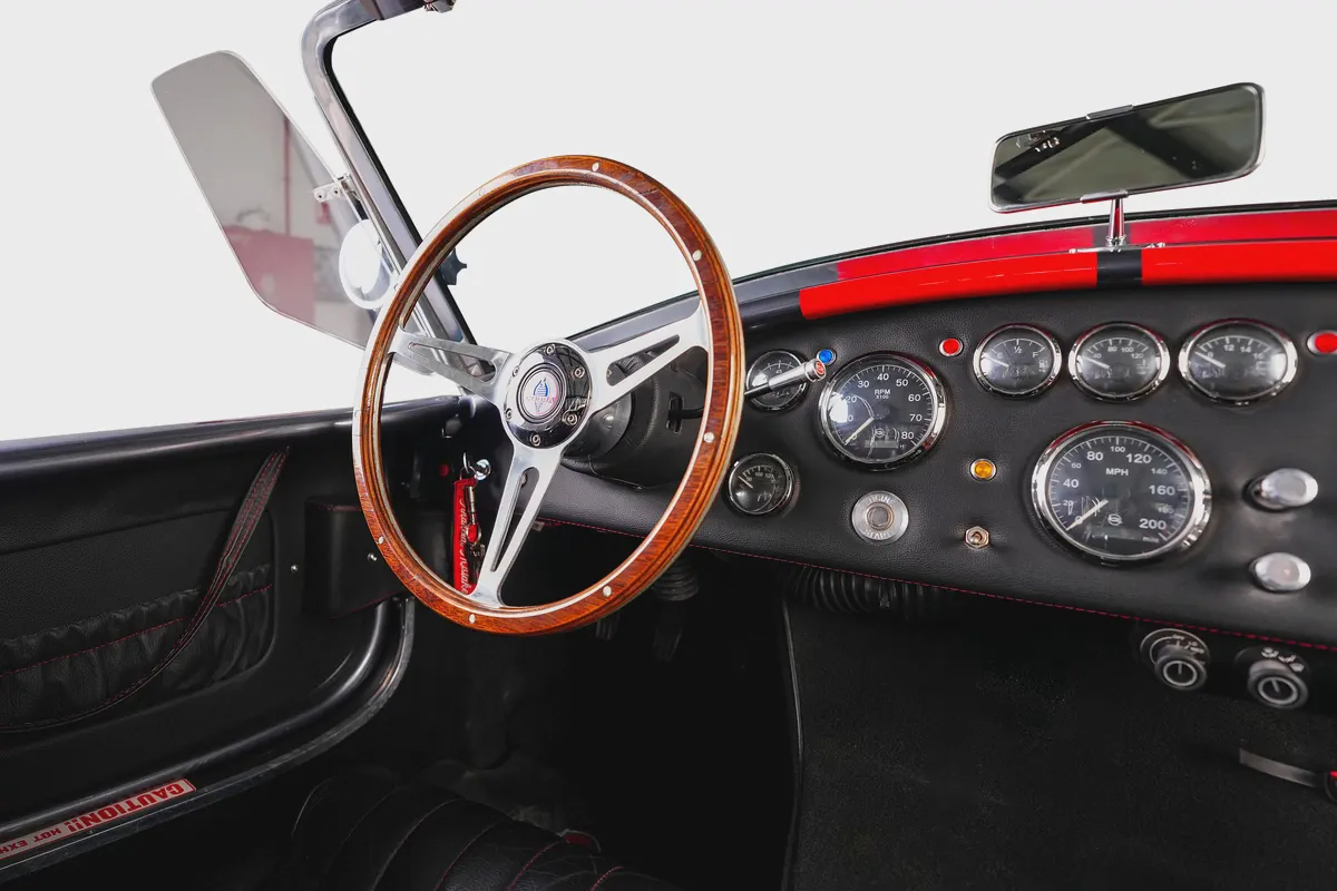 Shelby Cobra 427-Ford Performance-V8-Side Exhaust-Collectors Car-6-6
