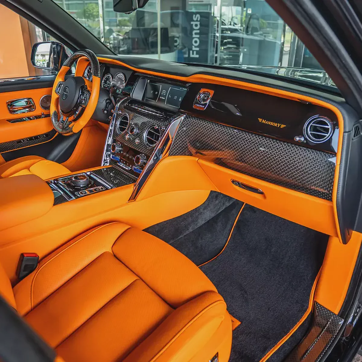 2021 Rolls-Royce Cullinan Black Badge ( KIT MANSORY ) DONE 31,000KM-12-12
