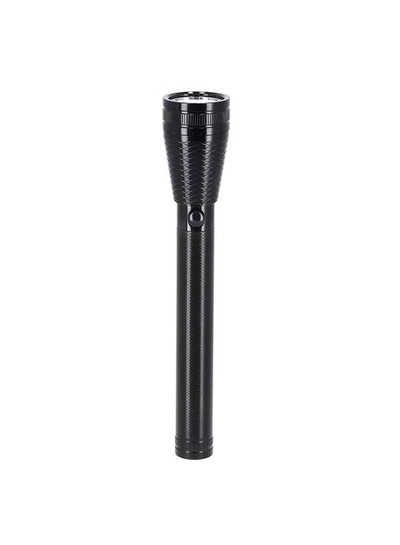 Olsenmark Rechargeable Waterproof CREE LED Handheld Flashlight Torch Black 2kg-0