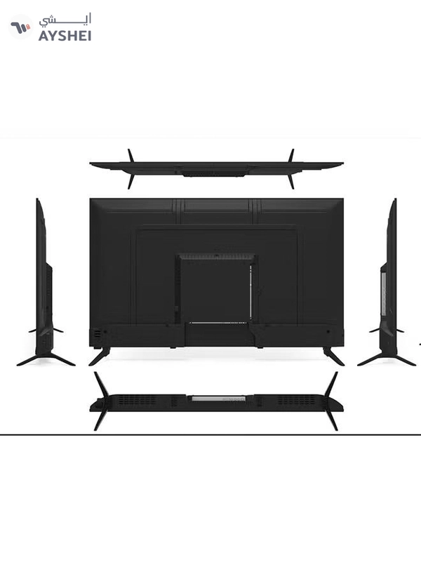 JVC 50 Inch 4K UHD Edgeless Smart TV With Dolby Audio + 2.0CH Soundbar Plus Bluetooth, Usb, Fm Radio With 600W PMPO LT-50N7105+THN322B Black