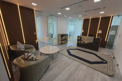 Ready to Move | Premium Fit-Out | Fully Furnished | Corner Office-0