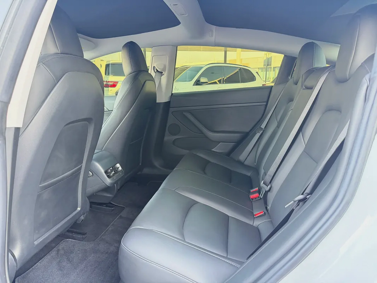 تيسلا موديل 3 ستاندرد  Tesla Model 3 Standard ابيض / اسود 2021 (خليجي)-8-8