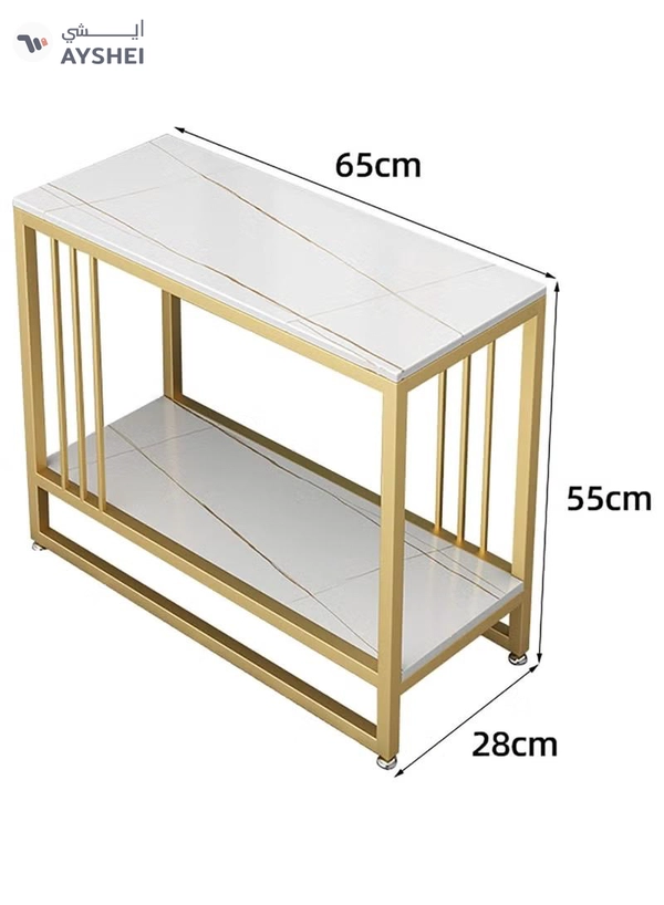 DubaiGallery Engineered Wood Center Table Coffee Table End Table Tea Table Nesting Table Bed Sofa Side Table for Living Room Bedroom Reception Office