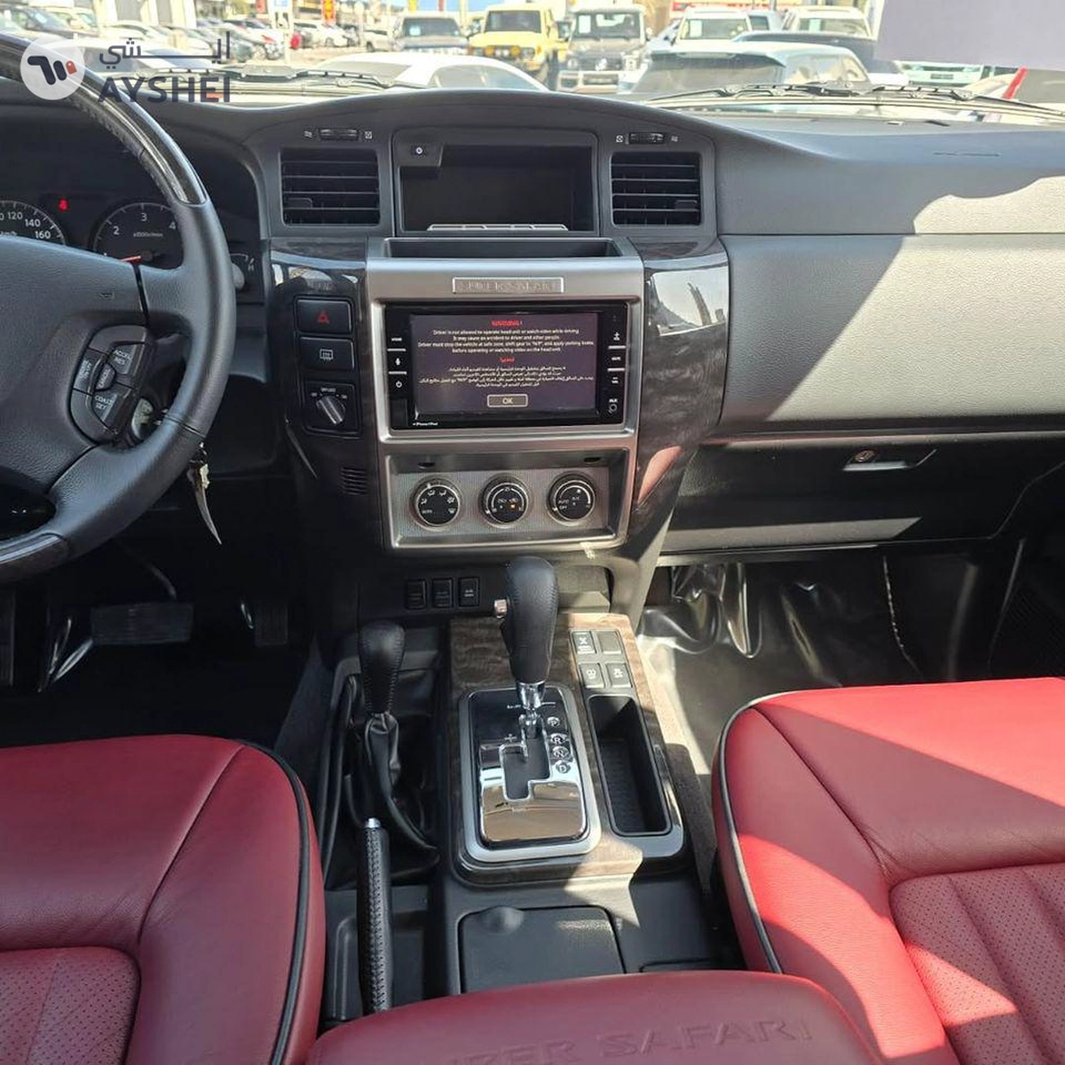 NISSAN PATROL SUPER SAFARI MODEL 2023 KM 55000 5 YEARS WARRANTY FROM ALROSTAMANI-9-9