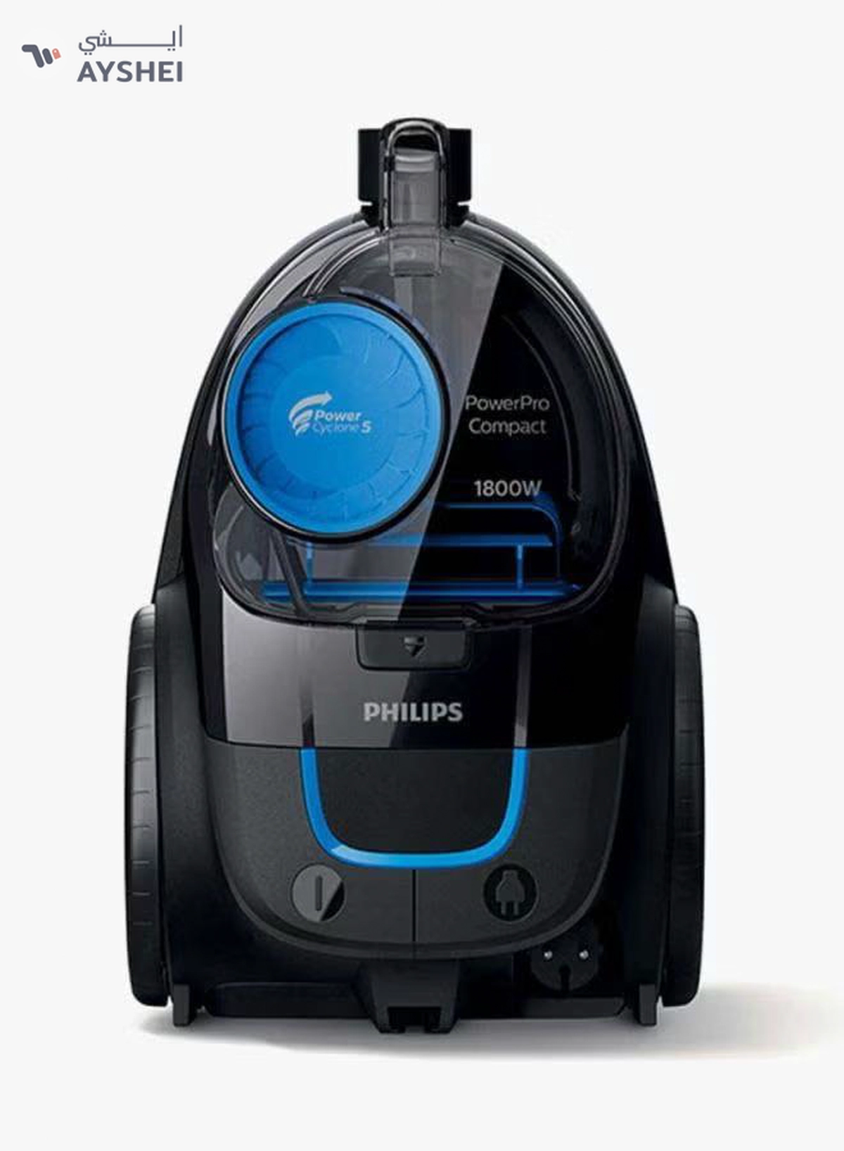 Philips PowerPro Bagless Vacuum Cleaner 1800 W FC9350/62/61 Deep Black-2-2