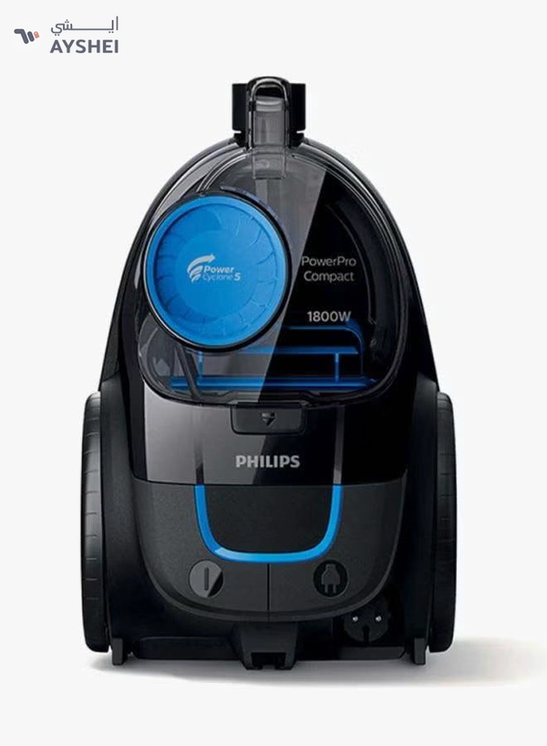Philips PowerPro Bagless Vacuum Cleaner 1800 W FC9350/62/61 Deep Black