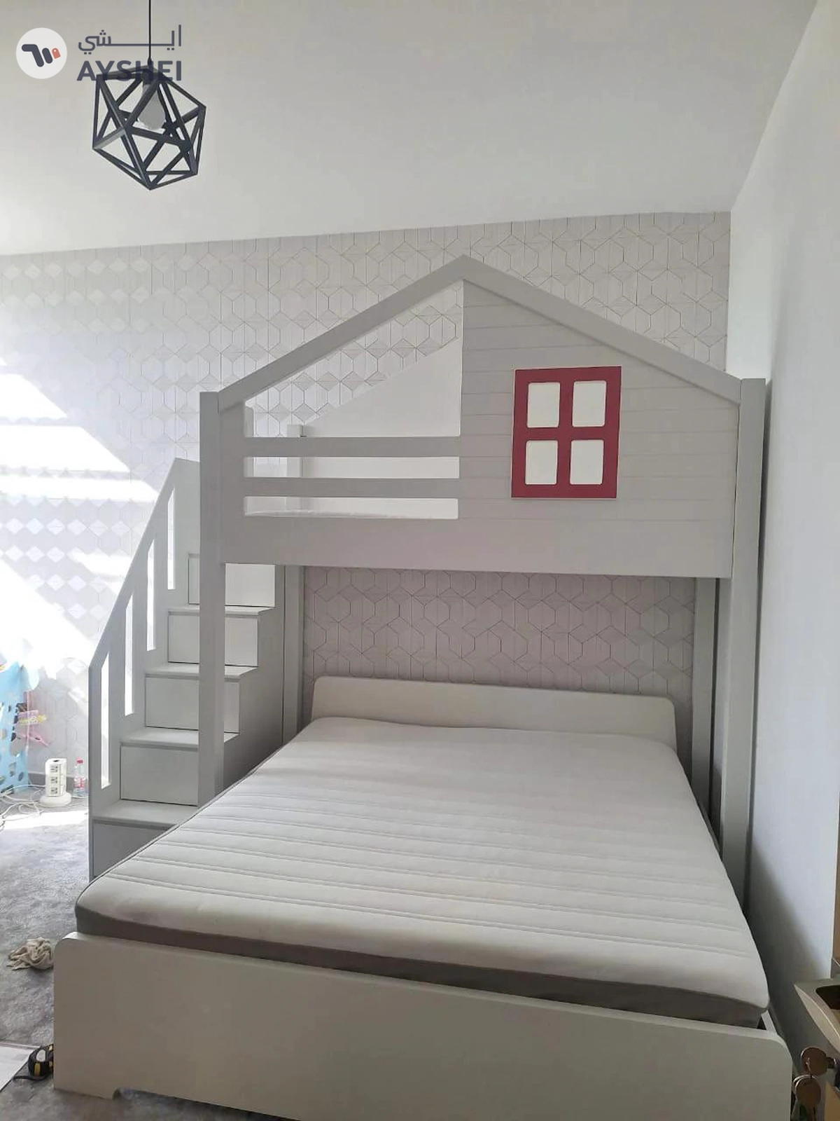 Fazi House Loft Bed-1-1