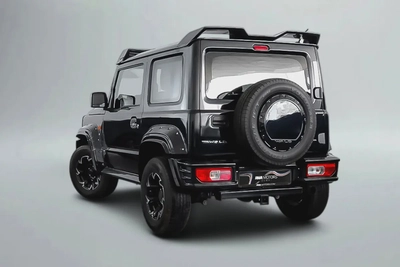 AED 1,997 / 60 months | 0% DP | 2022 Suzuki Jimny Wald Black Bison Kit / Full Service History-1