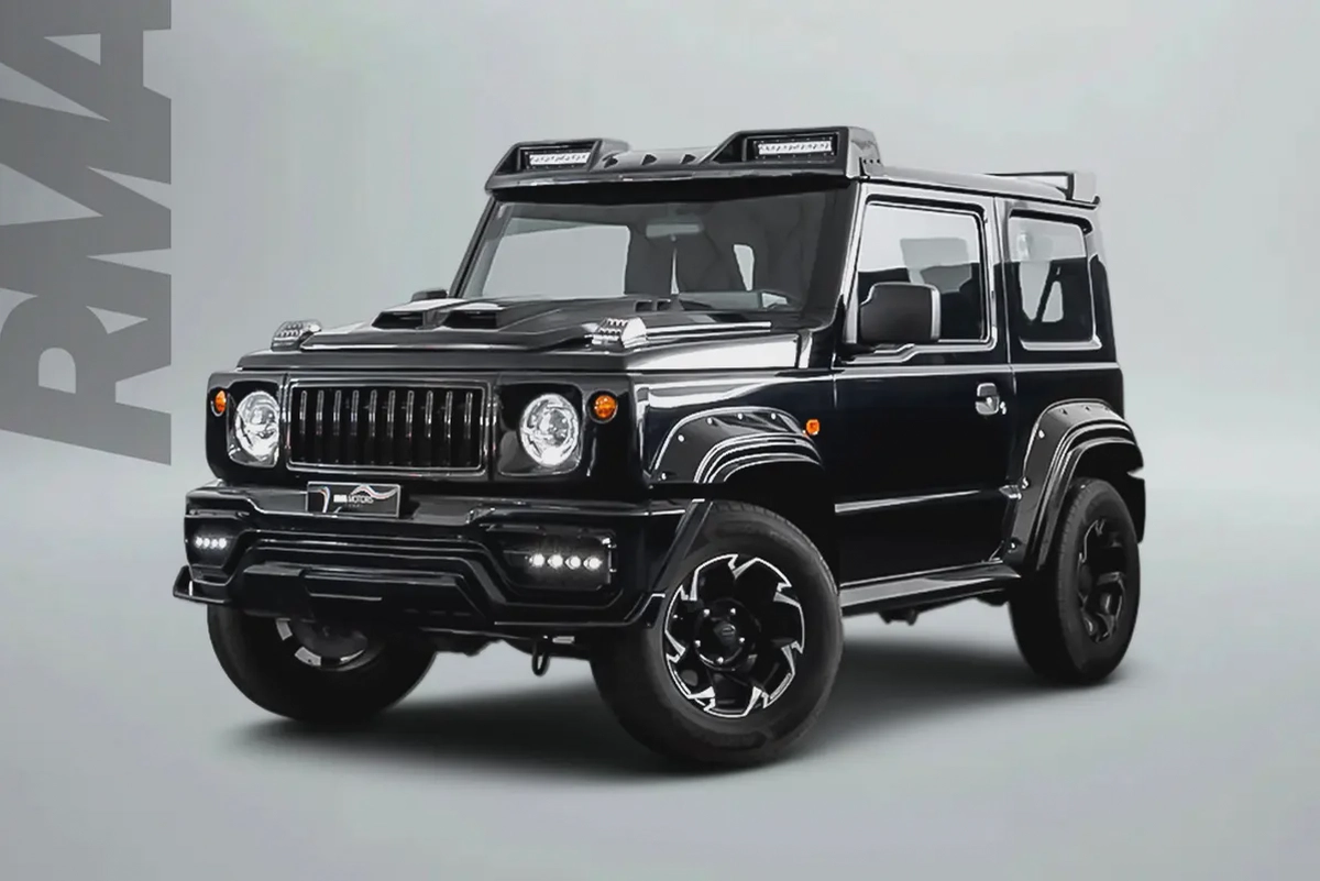 AED 1,997 / 60 months | 0% DP | 2022 Suzuki Jimny Wald Black Bison Kit / Full Service History