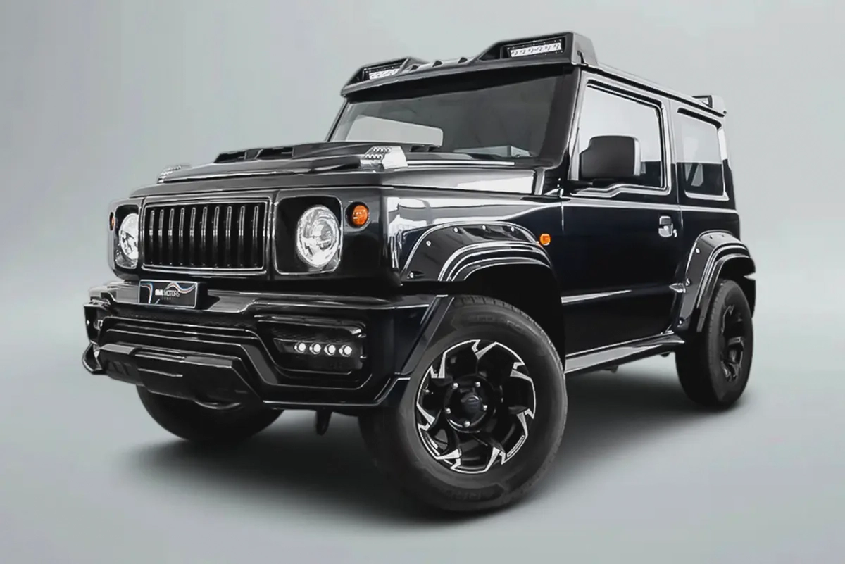 AED 1,997 / 60 months | 0% DP | 2022 Suzuki Jimny Wald Black Bison Kit / Full Service History-4-4
