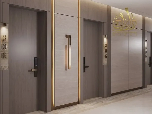Furnished Office | Sky Line by Peace Homes | Balcony & Pool Access