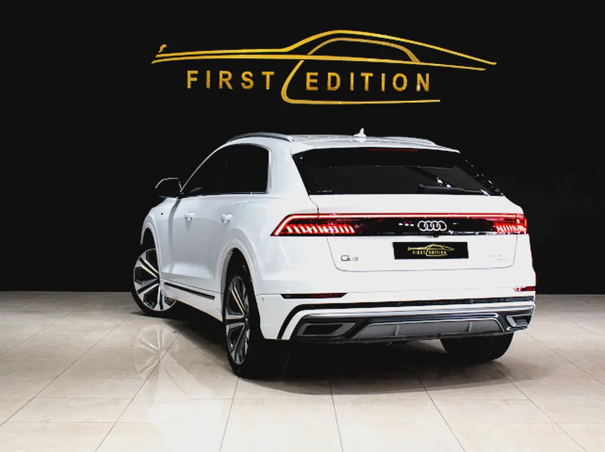 2019 ll Audi Q8 ll S-Line ll Gcc ll Full Option ll Full Service History-4-4