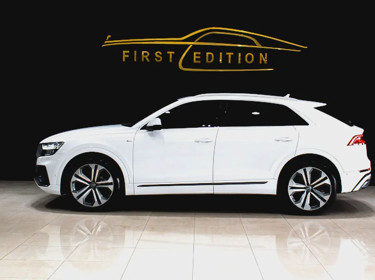 2019 ll Audi Q8 ll S-Line ll Gcc ll Full Option ll Full Service History-6-6