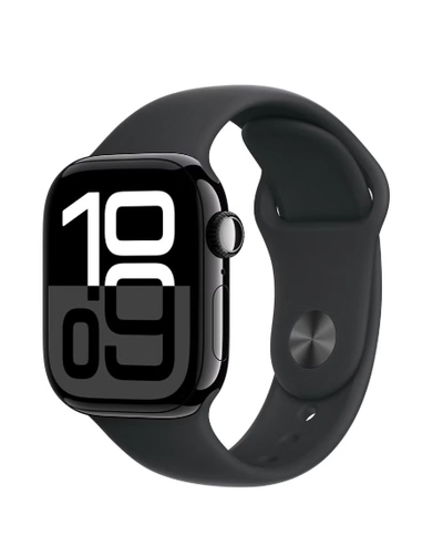 Apple Watch Series 10 GPS 46mm - Jet Black Sport Band (No Reserve Price)-0