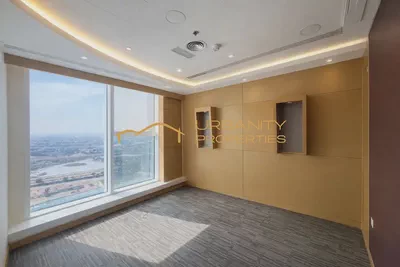 Luxury Fitted Corner Office | Full Canal View | 16 Cabins | 6 Parking-1