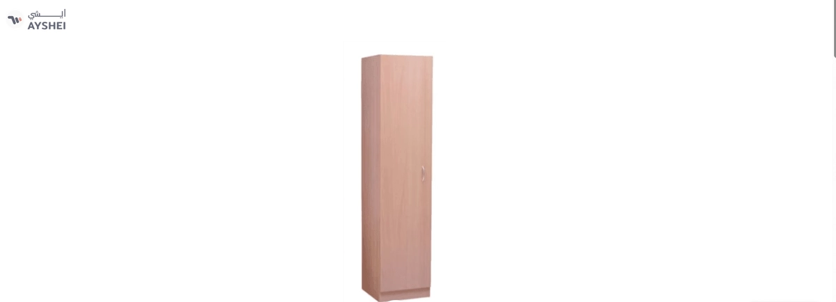 Wardrobe, 1 Door, MDF Custom-1-1