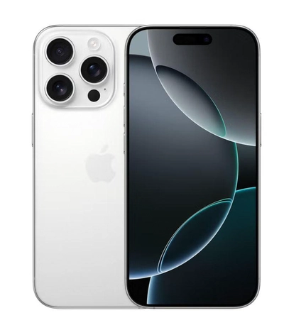 Apple iPhone 16 Pro 128GB White Titanium 5G With FaceTime - Middle East Version-0
