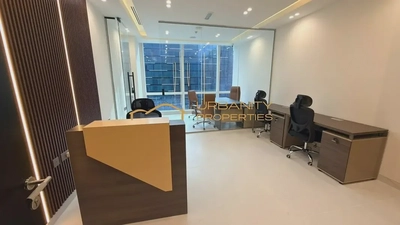 FOR RENT | Fully Furnished Office | Prime Business Bay Location-4