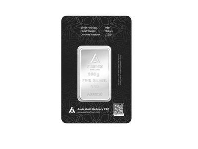 Auriz Mint 100g Fine Silver Bar-0