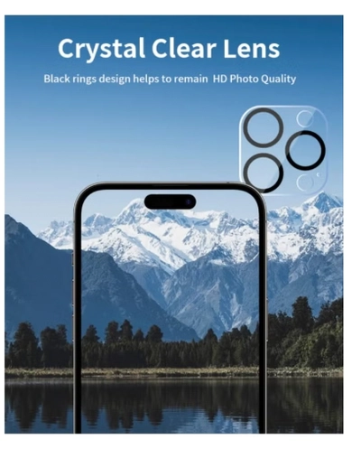 Generic Birf iPhone 16 series GreenGuard Camera Lens Protector-3