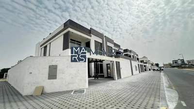 🏡 Brand New 5-Bedroom Villa with Driver Room for Rent in Hoshi, Sharjah – AED 175,000/year 🌟-1