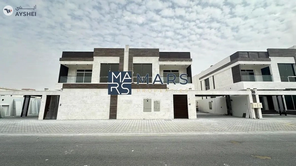 🏡 Brand New 5-Bedroom Villa with Driver Room for Rent in Hoshi, Sharjah – AED 175,000/year 🌟