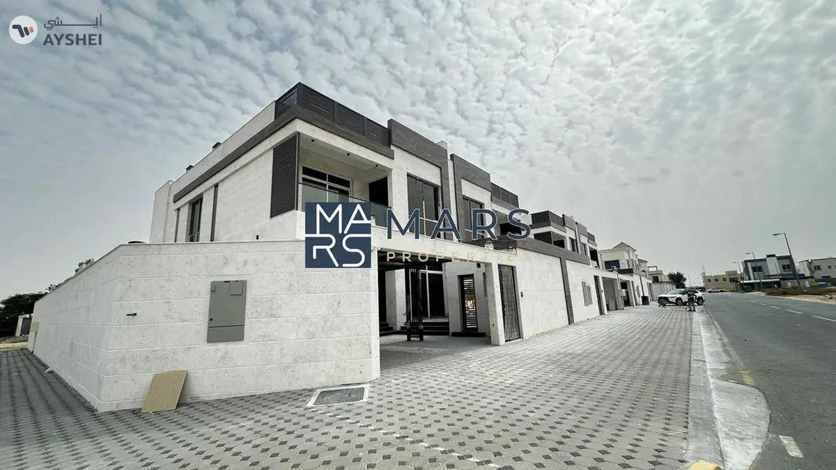🏡 Brand New 5-Bedroom Villa with Driver Room for Rent in Hoshi, Sharjah – AED 175,000/year 🌟-1-1