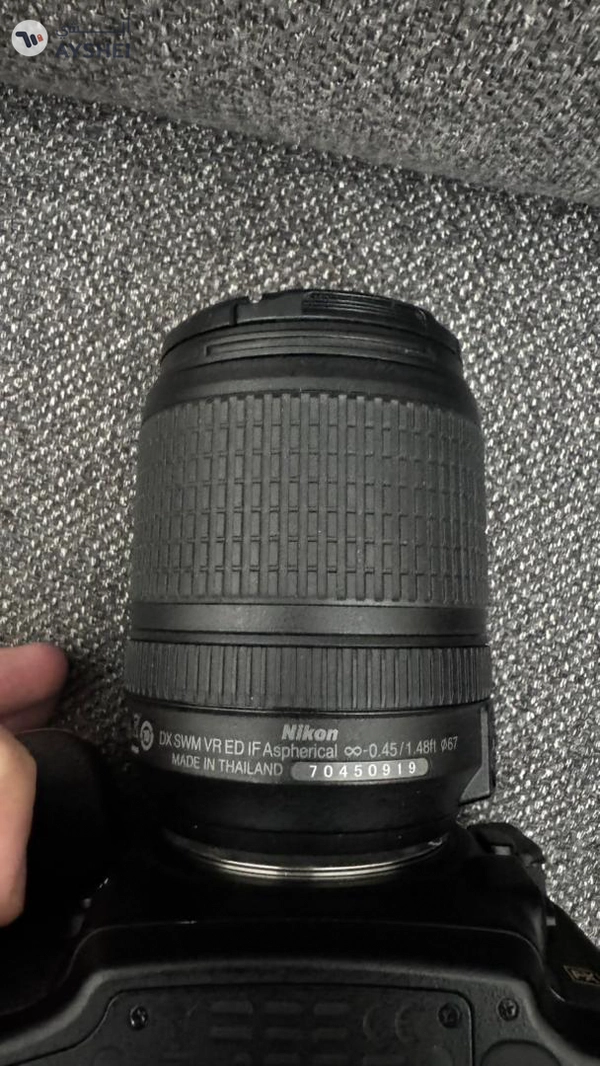 Nikon AF-S DX NIKKOR 18-140mm f/3.5-5.6G ED VR Lens,Black