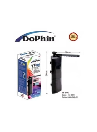 DoPhin KW Zone Dophin Aquarium Triangle Internal Filter With Rainbar-1