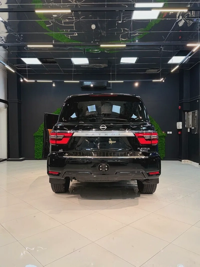 Nissan Patrol LE Platinum City 2021 | GCC Specs | Full Service History-9
