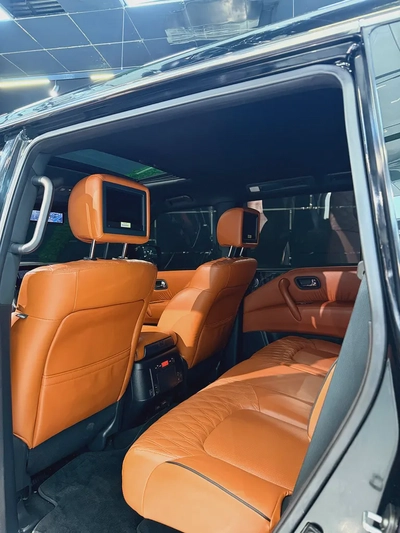 Nissan Patrol LE Platinum City 2021 | GCC Specs | Full Service History-11