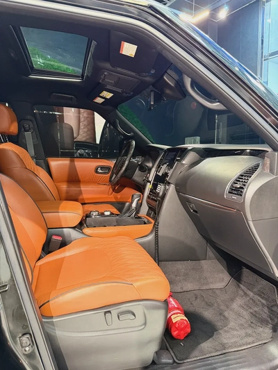 Nissan Patrol LE Platinum City 2021 | GCC Specs | Full Service History-12