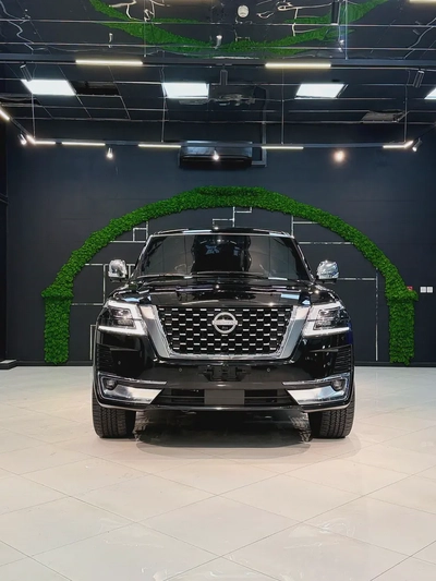 Nissan Patrol LE Platinum City 2021 | GCC Specs | Full Service History-2