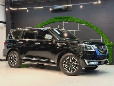 Nissan Patrol LE Platinum City 2021 | GCC Specs | Full Service History-3