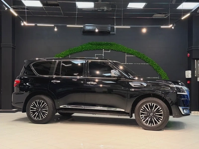 Nissan Patrol LE Platinum City 2021 | GCC Specs | Full Service History-4