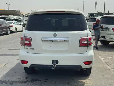 Nissan patrol 2014 white color GCC calen car-8