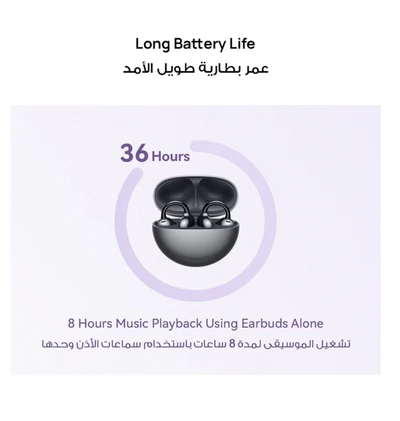 HUAWEI FreeClip Wireless Earphones, Bluetooth Earbuds-3