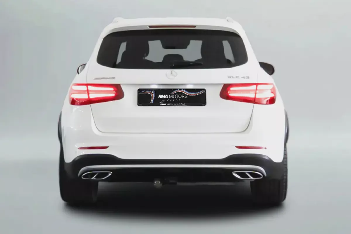 2,747 AED / 48 months | 0% DP | 2018 Mercedes Benz GLC43 SUV 4MATIC-3-3