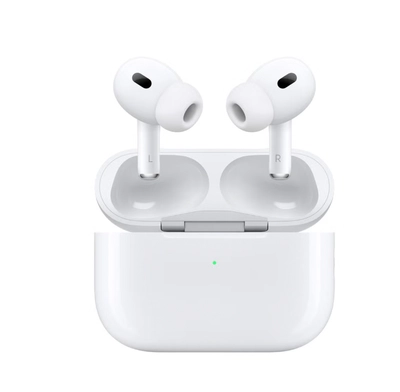 AirPods Pro 2 Wireless Earbuds, Bluetooth Headphones, Active Noise Cancellation, Hearing Aid Feature, Transparency, Personalized Spatial Audio, High-Fidelity Sound, H2 Chip, USB-C Charging White-0