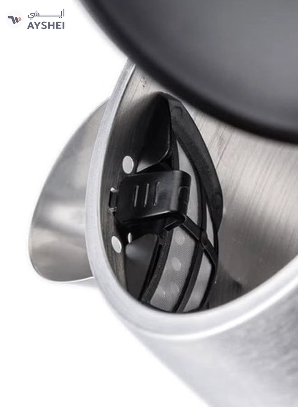 BLACK+DECKER Electric Kettle With Stainless Steel Body 1.7 L 2200 W JC450-B5 Silver/Black-4-4