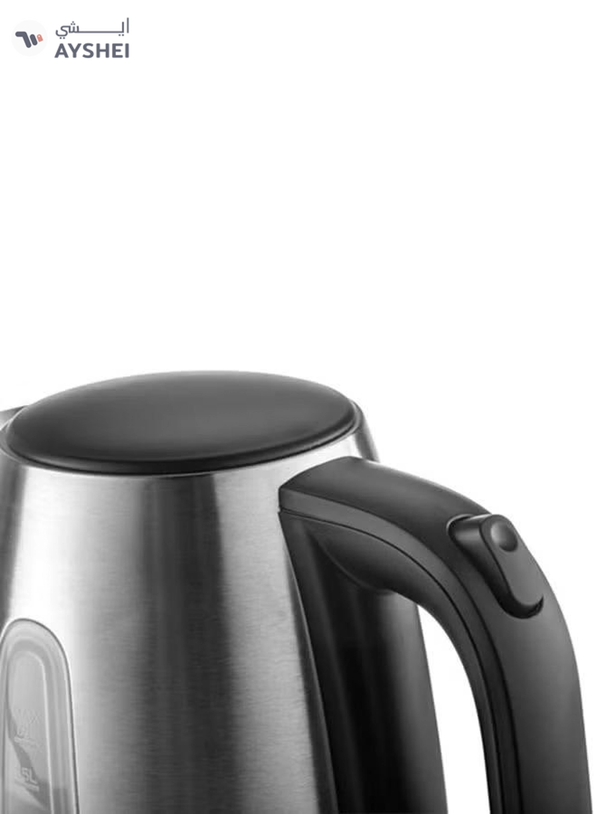 BLACK+DECKER Electric Kettle With Stainless Steel Body 1.7 L 2200 W JC450-B5 Silver/Black-3-3