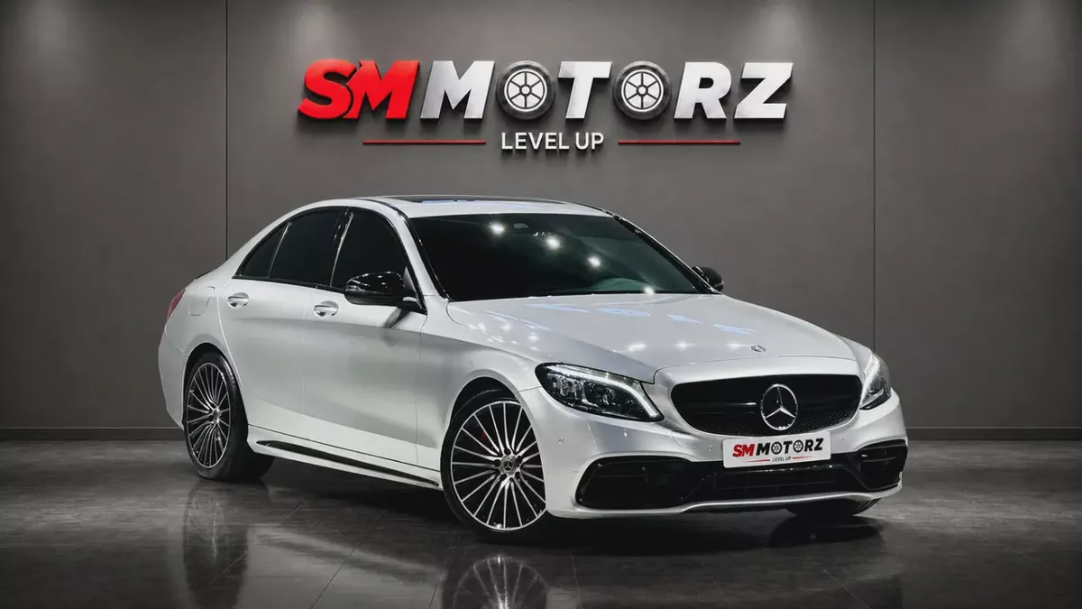 MERCEDES C300 4 MATIC 2020 WITH C63 BODY KIT AND ONE YEAR WARRANTY